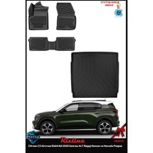 Rizline Citroen C3 Aircross Elektrikli 2025 Sonrası Alt Bagaj Havuzu ve Havuzlu Paspas