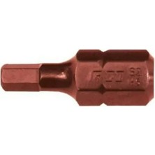 RICO H12 Bits Uç Mıknatıslı Kırmızı 30 x 10 mm