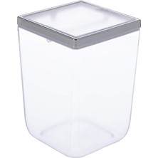 TeknoKapsül M-SA13-16 Biga Çöp Kovası Şeffaf Krom