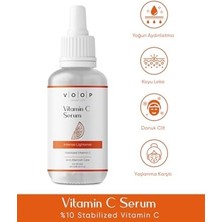 TeknoKapsül Voop Vitamin C + Yoğun Aydınlatıcı Leke Karşıtı Serum 30 ml
