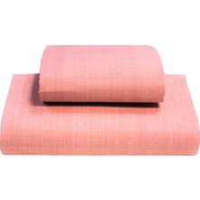 TeknoKapsül AT7518 Tek Kişilik Çarşaf Seti, Pudra