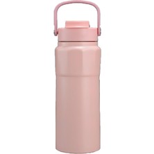 TeknoKapsül Çelik Içli Termos 750 ml Pembe SKM001