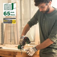 TeknoKapsül Akülü Testere Advancedcut 18 (Akü ve Şarj Cihazı Dahil Değildir, Nanoblade Teknolojisi, 18 Volt Akü Sistemi, Karton Kutuda