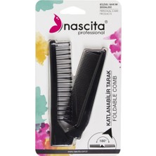 TeknoKapsül Açılır-Kapanır Tarak Fırça Siyah - 115