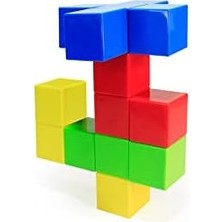 TeknoKapsül Manyetik Blok Klasik Renkler - 24 Mıknatıslı Küp