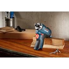 TeknoKapsül Professional Gsr 12V-35 Hx Akülü Delme Vidalama Makinesi (12 Volt, Solo, Yumuşak/sert Tork: 20/35 Nm; Karton Kutuda