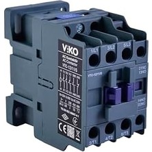 TeknoKapsül Vtc-12/11/s Kontaktör 12A 1no+1nc 230V Bobinli