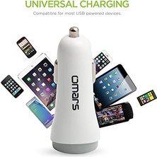 TeknoKapsül 4.8A Çift USB Çıkışlı Araç Şarj Cihazı