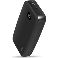 TeknoKapsül Chargeup Pro LCD 20.000MAH Pd 20W Taşınabilir Hızlı Şarj Aleti/powerbank Siyah 2BB213S
