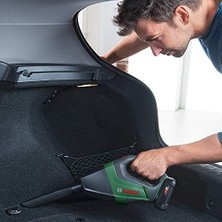 TeknoKapsül Akülü Elektrikli Süpürge Universalvac 18 (2,5 Ah Akü, 18 Volt Sistem, Kartonda), Yeşil