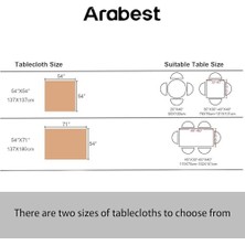 TeknoKapsül Masa Örtüsü, Su Geçirmez Pvc -%100 Pvc Su Geçirmez, Yağa Dayanıklı, Lekeye Dayanıklı Dikdörtgen Masa Örtüsü, Silinebilir Masa Örtüsü, Iç ve Dış Mekan Kullanımı Için