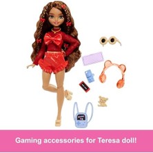 TeknoKapsül Teresa Bebek ve Aksesuarları Rüya ARKADAŞLAR™ TERESA™ Bebek ve Video Oyunu Temalı 10 Parça Aksesuar HYC23