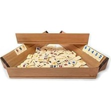 TeknoKapsül Büyük Boy Ağaç Okey Takımı