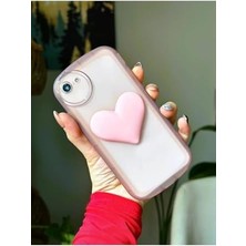 TeknoKapsül 7 Plus - 8 Plus ile Uyumlu Oyuncaklı Kalp Model Kılıf