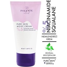TeknoKapsül Polente Natural - Pure Skın Moıst Cream -%5  Içeren Nemlendirici Krem (50 Ml)