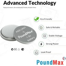 TeknoKapsül 20 Adet Ag3 LR41 LR736 / L736 / G3 / G3A / 3ga / 192 / GP192 / V3GA / RW87 1.5V Alkalin Düğme Piller Küçük Elektronik Ev Aletleri, Araba Anahtarları, Ölçüm Cihazları ve Hesap Makineleri