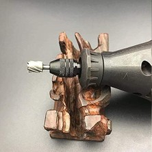 TeknoKapsül Depolife 10 Parça Titanyum Ahşap Için Freze Uç Seti Benzeri Gravür Makinası Için Kalıpçı 3mm Şaft