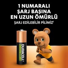 TeknoKapsül Şarj Edilebilir Aa Kalem Pil (2'li Paket), 2500 Mah Nimh, Önceden Sarj Edilmiş, Şarj Edilebilir Pilimiz