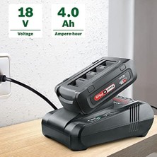 TeknoKapsül And Akü Pba 18 V 4,0 Ah - Powerplus (1 Akü 18 V 4,0 Ah, 18 V Sistem, Bir Kutuda Teslimat)