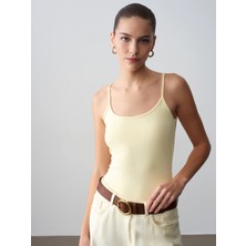 Dilvin 20901 Ince Askılı Top-Açık Sarı