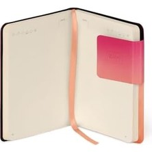TeknoKapsül - Not Defteri Beyaz Sayfa, Küçük Boyut, My Notebook Fildişi Kağıdından 90 G/m², 192 Sayfa, Yumuşak Kapak, Lastik Bant, Boyut 9,5 x 13,5 Cm, Hour