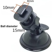 TeknoKapsül Araç Içi Ayarlanabilir Geçmeli Vantuzlu Kamera Tutucu Araç Içi Vakumlu Kamera Tutucu 15X10X8MM