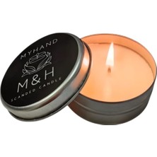 TeknoKapsül Gümüş Teneke Kokusuz Mum 60 gr