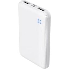 TeknoKapsül 5000 Mah Çift USB Çıkışlı Powerbank Beyaz Pb-52