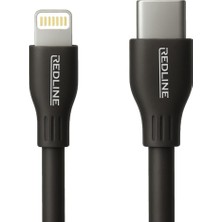 TeknoKapsül Redlıne Type-C/lightning 27W Hızlı Şarj ve Data Kablosu 1,2 Metre