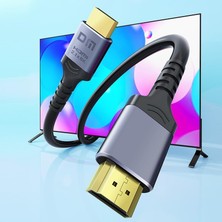 TeknoKapsül Dm HI001S 8K/60Hz 4K/144Hz HDMI 2.1 Hdr Görüntü ve Ses Aktarım Kablosu 1.5 Metre