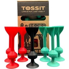 TeknoKapsül Tossıt Game: Aile ve Partiler Için Mükemmel Silikon Vantuz Dart Oyunu, Iç ve Dış Mekan Eğlencesi Için Yapışkan Dart Atış Oyunu, Mükemmel Hediye - Starter Pack