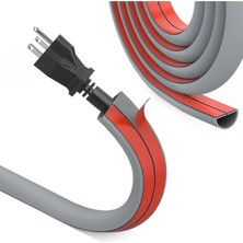 TeknoKapsül Esnek Kablo Kanalı Şeritli GRI/GT-KK10