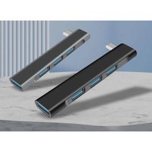 TeknoKapsül Ky 235 Type C To USB Hub Type C USB Çoğaltıcı