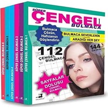 TeknoKapsül Süper Çengel Bulmaca 6 Kitap Kutulu Set (Kapak Değişebilir)