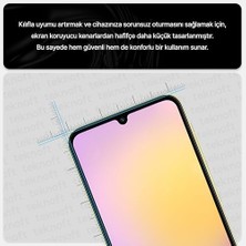 TeknoKapsül Galaxy A25 Için Ekstra Güçlü Tam Koruma Sağlayan 9h Sertliğinde Leke ve Parmak Izi Tutmayan Hd Görüntü Sağlayan Premium Ekran Koruyucu Kırılmaz Cam (Galaxy A25)