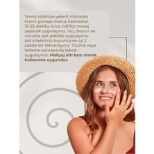 TeknoKapsül Cúre De La - Sunscreen 50 Spf Güneş Kremi - Uva/uvb Korumalı -  & Niasinamid & Hyalüronik Asit