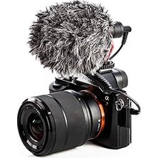 TeknoKapsül By-Mm1 Pilsiz Kamera Üstü Çift Mikrofon,,, Kamera Uyumlu