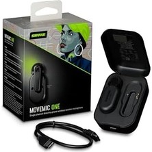 TeknoKapsül Movemic One, Channel To Phone Lavalier Microphone, Portable, Professional Audio, Long Life,