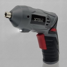 TeknoKapsül Şarjlı Vidalama Seti 3.6V Akülü Elektrikli Tornavida Kullanımı Kolay ve Pretik Manyetik Elektrikli Tornavida Ev Için LED Çalışma Işığı S12B (S12B)