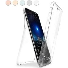 TeknoKapsül x 360 Uyumlu Kılıf Silikon Şeffaf Ön Arka Kmp