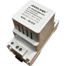 TeknoKapsül Zil Trafosu 4-8-12V /4VA AK-910 Kapı Zili Trafosu,transformator,güç Kaynağı Bell Transformer