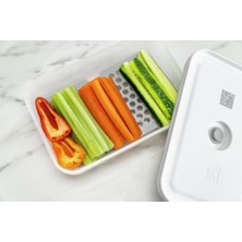 TeknoKapsül Fresh & Save Vakum Aksesuarları Seti Plastik Kutular Için, M/l / 2-Parça