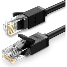 TeknoKapsül Cat6 Ethernet Kablosu, 30 Metre, Siyah