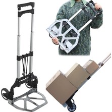 TeknoKapsül Multi Fonksiyon Katlanır 70 kg Kapasiteli Portatif Koli Taşıma Aracı