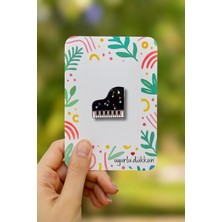 Uğurlu Dükkan Notalı Piyano Rozeti