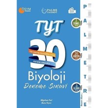 TeknoKapsül Palme 2021 Tyt Biyoloji 30 Deneme Sınavı