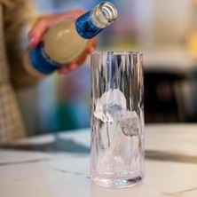 TeknoKapsül Koziol Superglas Club No. 3, 2 Adet, 250 Ml, Kristal Berraklığında Plastik Kokteyl Bardağı, Lüks, Kırılmaz, Yeniden Kullanılabilir, Parti, Kamp, 2'li Set