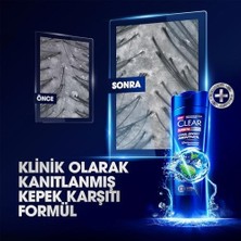TeknoKapsül Clear Men Kepeğe Karşı Etkili Şampuan Cool Sport Menthol 350 ml