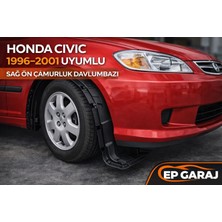 EP Garaj Honda Ies Civic 1996-2001 Model Sedan Hatchback Uyumlu Ön Sağ Davlumbaz