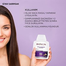 TeknoKapsül Siyah Sarımsak Şampuan 3 x 300 ml – Saç Dökülmesine Karşı, Biocomplex B11 ve Bitki Ekstreli Güçlendirici Formül – 3 Al 2 Öde